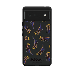 Pixel 6 SolidSuit  巴斯奇亞 Jean-Michel Basquiat 小恐龍-拼貼款