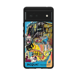 Pixel 6 SolidSuit  巴斯奇亞 Jean-Michel Basquiat 骷顱頭