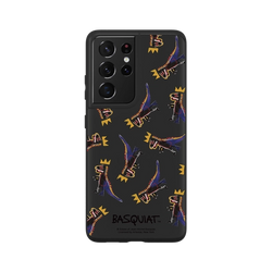 Galaxy S21 Ultra SolidSuit  巴斯奇亞 Jean-Michel Basquiat 小恐龍-拼貼款