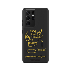 Galaxy S21 Ultra SolidSuit  巴斯奇亞 Jean-Michel Basquiat 邪惡思想