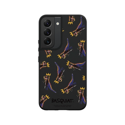 Galaxy S22 SolidSuit  巴斯奇亞 Jean-Michel Basquiat 小恐龍-拼貼款