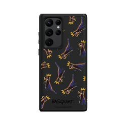 Galaxy S22 Ultra SolidSuit  巴斯奇亞 Jean-Michel Basquiat 小恐龍-拼貼款