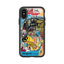 iPhone XS SolidSuit  巴斯奇亞 Jean-Michel Basquiat 骷顱頭