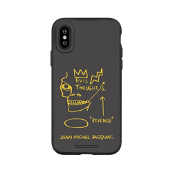 iPhone XS SolidSuit  巴斯奇亞 Jean-Michel Basquiat 邪惡思想