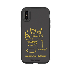 iPhone X SolidSuit  巴斯奇亞 Jean-Michel Basquiat 邪惡思想