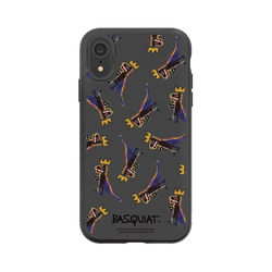 iPhone XR SolidSuit  巴斯奇亞 Jean-Michel Basquiat 小恐龍-拼貼款