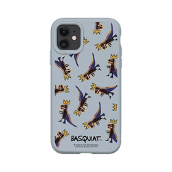 iPhone 11 SolidSuit  巴斯奇亞 Jean-Michel Basquiat 小恐龍-拼貼款