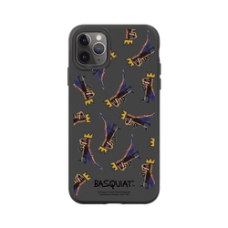 iPhone 11 Pro Max SolidSuit  巴斯奇亞 Jean-Michel Basquiat 小恐龍-拼貼款