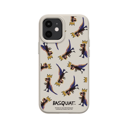 iPhone 12 mini SolidSuit  巴斯奇亞 Jean-Michel Basquiat 小恐龍-拼貼款