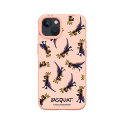 iPhone 13 SolidSuit  巴斯奇亞 Jean-Michel Basquiat 小恐龍-拼貼款