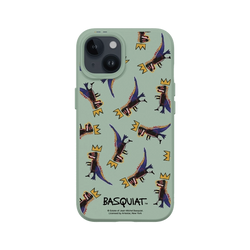 iPhone 14 SolidSuit  巴斯奇亞 Jean-Michel Basquiat 小恐龍-拼貼款