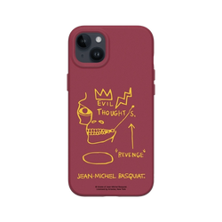 iPhone 14 Plus SolidSuit  巴斯奇亞 Jean-Michel Basquiat 邪惡思想