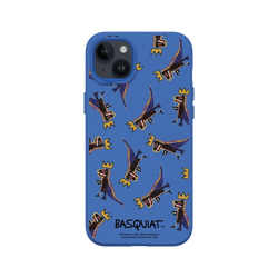 iPhone 14 Plus SolidSuit  巴斯奇亞 Jean-Michel Basquiat 小恐龍-拼貼款