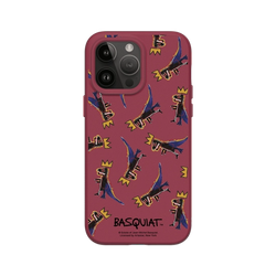 iPhone 14 Pro Max SolidSuit  巴斯奇亞 Jean-Michel Basquiat 小恐龍-拼貼款