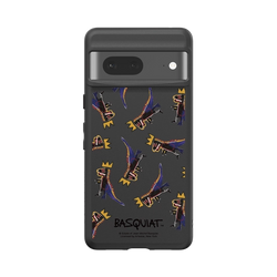 Google Pixel 7 SolidSuit  巴斯奇亞 Jean-Michel Basquiat 小恐龍-拼貼款