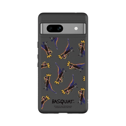 Pixel 7a SolidSuit  巴斯奇亞 Jean-Michel Basquiat 小恐龍-拼貼款