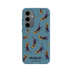 Galaxy S24+ SolidSuit  巴斯奇亞 Jean-Michel Basquiat 小恐龍-拼貼款