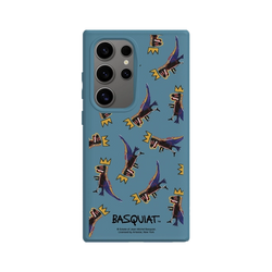 Galaxy S24 Ultra SolidSuit  巴斯奇亞 Jean-Michel Basquiat 小恐龍-拼貼款
