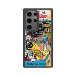 Galaxy S24 Ultra SolidSuit  巴斯奇亞 Jean-Michel Basquiat 骷顱頭