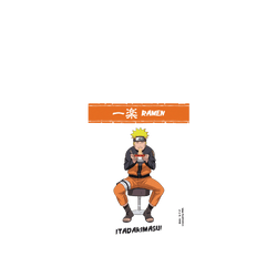 犀牛盾SolidSuit手機殼 - iPhone 7 Plus/8 Plus - 【聯名設計款】 - 火影忍者 Naruto - 黑白線稿-宇智波佐助