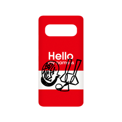 犀牛盾SolidSuit手機殼 - Samsung Galaxy S10 (4G) - 【聯名設計款】 - BOUNCE - HELLO MY NAME IS BOUNCE