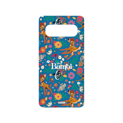 犀牛盾SolidSuit手機殼 - Samsung Galaxy S10 (4G) - 【聯名設計款】 - 迪士尼-經典系列 Disney Classics - 小鹿斑比 Bambi - Flower Pattern