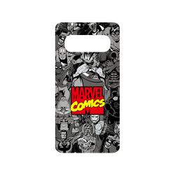 犀牛盾SolidSuit手機殼 - Samsung Galaxy S10 (4G) - 【聯名設計款】 - 迪士尼-漫威 Marvel - 漫威英雄-漫畫標誌