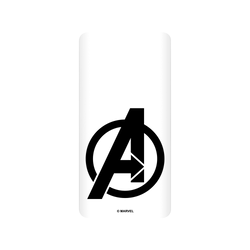 犀牛盾SolidSuit手機殼 - Samsung Galaxy S10 (4G) - 【聯名設計款】 - 迪士尼-漫威 Marvel - 漫威Logo-復仇者聯盟 黑色標誌