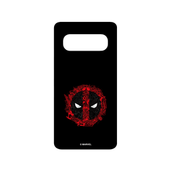 犀牛盾SolidSuit手機殼 - Samsung Galaxy S10 (4G) - 【聯名設計款】 - 迪士尼-漫威 Marvel - 死侍-漫畫標誌