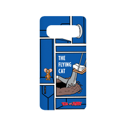 犀牛盾SolidSuit手機殼 - Samsung Galaxy S10 (4G) - 【聯名設計款】 - 湯姆貓與傑利鼠 Tom and Jerry - The Flying Cat
