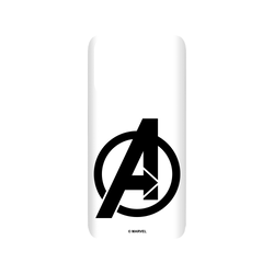 犀牛盾SolidSuit手機殼 - Samsung Galaxy S20 (4G/5G) - 【聯名設計款】 - 迪士尼-漫威 Marvel - 漫威Logo-復仇者聯盟 黑色標誌
