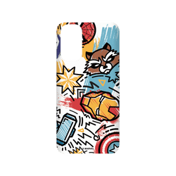 犀牛盾SolidSuit手機殼 - Samsung Galaxy S20 (4G/5G) - 【聯名設計款】 - 迪士尼-漫威 Marvel - 漫威英雄-復仇者聯盟-卡通風格