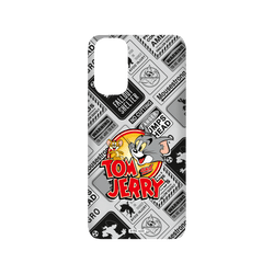 犀牛盾SolidSuit手機殼 - Samsung Galaxy S20 (4G/5G) - 【聯名設計款】 - 湯姆貓與傑利鼠 Tom and Jerry - 貼紙系列 - 復古LOGO