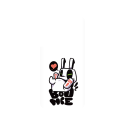 犀牛盾SolidSuit手機殼 - Samsung Galaxy S21 - 【聯名設計款】 - BOUNCE - 慵懶棒小兔