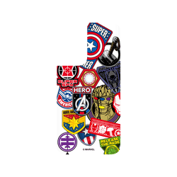 犀牛盾SolidSuit手機殼 - Samsung Galaxy S21 - 【聯名設計款】 - 迪士尼-漫威 Marvel - 漫威英雄-貼紙系列