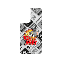 犀牛盾SolidSuit手機殼 - Samsung Galaxy S21 - 【聯名設計款】 - 湯姆貓與傑利鼠 Tom and Jerry - 貼紙系列 - 復古LOGO