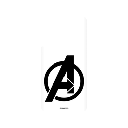 犀牛盾SolidSuit手機殼 - Samsung Galaxy S21+ - 【聯名設計款】 - 迪士尼-漫威 Marvel - 漫威Logo-復仇者聯盟 黑色標誌