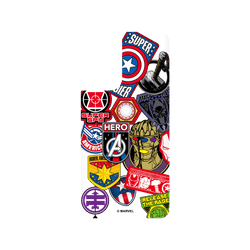 犀牛盾SolidSuit手機殼 - Samsung Galaxy S21+ - 【聯名設計款】 - 迪士尼-漫威 Marvel - 漫威英雄-貼紙系列