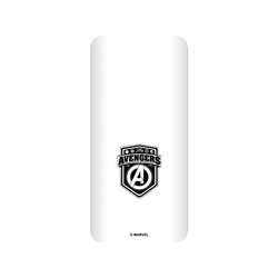 犀牛盾SolidSuit手機殼 - 紅米 Note 9 - 【聯名設計款】 - 迪士尼-漫威 Marvel - 漫威英雄-復仇者聯盟 標誌黑白版