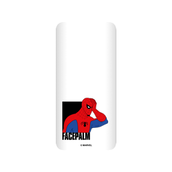 犀牛盾SolidSuit手機殼 - 紅米 Note 9 - 【聯名設計款】 - 迪士尼-漫威 Marvel - 蜘蛛人-有趣Emoji