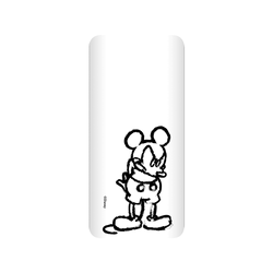 犀牛盾SolidSuit手機殼 - 紅米 Note 9 - 【聯名設計款】 - 迪士尼-米奇 Mickey - 黑標款-米奇蠟筆風格