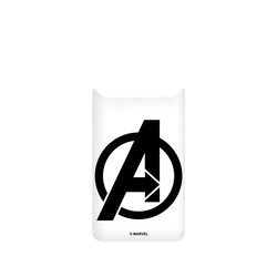 犀牛盾SolidSuit手機殼 - Xiaomi Mi 11 Ultra - 【聯名設計款】 - 迪士尼-漫威 Marvel - 漫威Logo-復仇者聯盟 黑色標誌