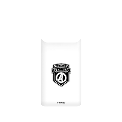 犀牛盾SolidSuit手機殼 - Xiaomi Mi 11 Ultra - 【聯名設計款】 - 迪士尼-漫威 Marvel - 漫威英雄-復仇者聯盟 標誌黑白版