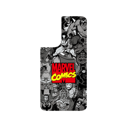 犀牛盾SolidSuit手機殼 - Samsung Galaxy S21 FE - 【聯名設計款】 - 迪士尼-漫威 Marvel - 漫威英雄-漫畫標誌