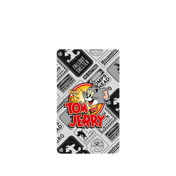 犀牛盾SolidSuit手機殼 - Google Pixel 6 - 【聯名設計款】 - 湯姆貓與傑利鼠 Tom and Jerry - 貼紙系列 - 復古LOGO