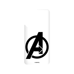 犀牛盾SolidSuit手機殼 - Xiaomi 11T / 11T Pro - 【聯名設計款】 - 迪士尼-漫威 Marvel - 漫威Logo-復仇者聯盟 黑色標誌
