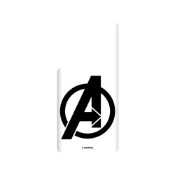 犀牛盾SolidSuit手機殼 - Samsung Galaxy S22 Ultra - 【聯名設計款】 - 迪士尼-漫威 Marvel - 漫威Logo-復仇者聯盟 黑色標誌