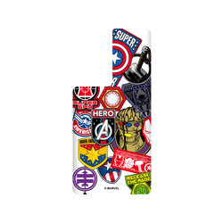 犀牛盾SolidSuit手機殼 - Samsung Galaxy S22 Ultra - 【聯名設計款】 - 迪士尼-漫威 Marvel - 漫威英雄-貼紙系列