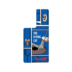 犀牛盾SolidSuit手機殼 - Samsung Galaxy S22 Ultra - 【聯名設計款】 - 湯姆貓與傑利鼠 Tom and Jerry - The Flying Cat