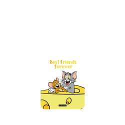 犀牛盾SolidSuit手機殼 - Samsung Galaxy A73 - 【聯名設計款】 - 湯姆貓與傑利鼠 Tom and Jerry - Best friends